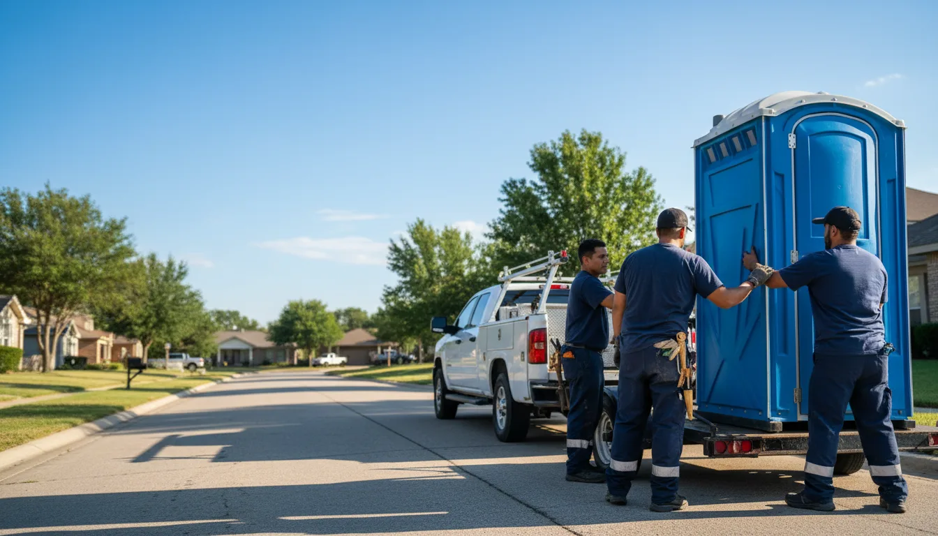 Portable Toilet Rental in Hackberry, LA near me
